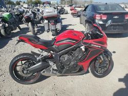 Honda salvage cars for sale: 2023 Honda CBR650 RA