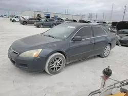 Honda Vehiculos salvage en venta: 2007 Honda Accord SE