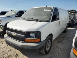 Salvage trucks for sale at Grand Prairie, TX auction: 2015 Chevrolet Express G3500