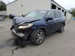 Salvage cars for sale at Pennsburg, PA auction: 2017 Honda Pilot Touring