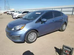 Salvage cars for sale at Adelanto, CA auction: 2016 KIA Rio LX