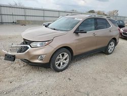 Salvage cars for sale at Kansas City, KS auction: 2019 Chevrolet Equinox LT