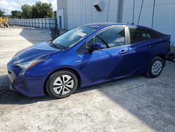 Toyota salvage cars for sale: 2017 Toyota Prius