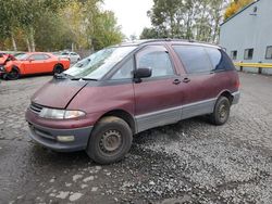 Salvage cars for sale at Portland, OR auction: 1994 Toyota Previa Van