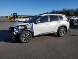 Salvage cars for sale at Brookhaven, NY auction: 2022 Nissan Rogue SV