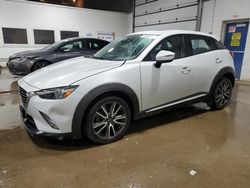 Salvage cars for sale at Blaine, MN auction: 2016 Mazda CX-3 Grand Touring