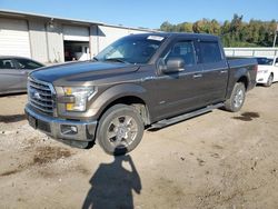 Salvage trucks for sale at Grenada, MS auction: 2016 Ford F150 Supercrew