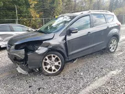 Salvage cars for sale at Northfield, OH auction: 2015 Ford Escape Titanium