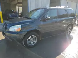 Salvage cars for sale at York Haven, PA auction: 2005 Honda Pilot EXL