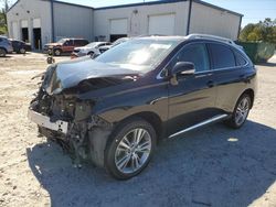 Salvage cars for sale at Savannah, GA auction: 2015 Lexus RX 350