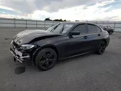 Salvage cars for sale at Assonet, MA auction: 2022 BMW 330XI