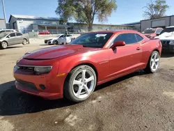 Salvage cars for sale at Albuquerque, NM auction: 2015 Chevrolet Camaro LT