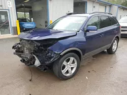 Salvage cars for sale at York Haven, PA auction: 2007 Hyundai Veracruz GLS