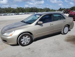 Salvage cars for sale at Apopka, FL auction: 2006 Honda Accord LX