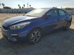 Salvage cars for sale at Mercedes, TX auction: 2021 KIA Forte FE