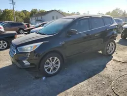 Salvage cars for sale at York Haven, PA auction: 2017 Ford Escape SE