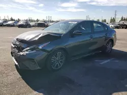 Salvage cars for sale at Rancho Cucamonga, CA auction: 2023 KIA Forte GT Line