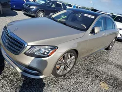 Mercedes-Benz s-Class salvage cars for sale: 2019 Mercedes-Benz S 450 4matic