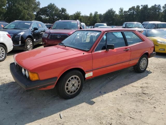 1981 Volkswagen Scirocco Deluxe