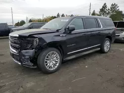 Vehiculos salvage en venta de Copart Denver, CO: 2024 GMC Yukon XL K1500 SLT