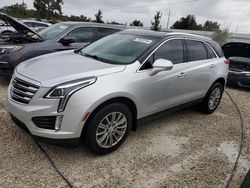 Salvage cars for sale at Arcadia, FL auction: 2019 Cadillac XT5 Luxury