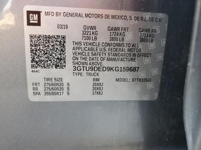 2019 GMC Sierra K1500 SLT