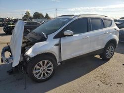 Salvage cars for sale at Nampa, ID auction: 2017 Ford Escape Titanium