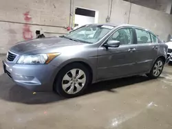 Salvage cars for sale at Blaine, MN auction: 2009 Honda Accord EXL