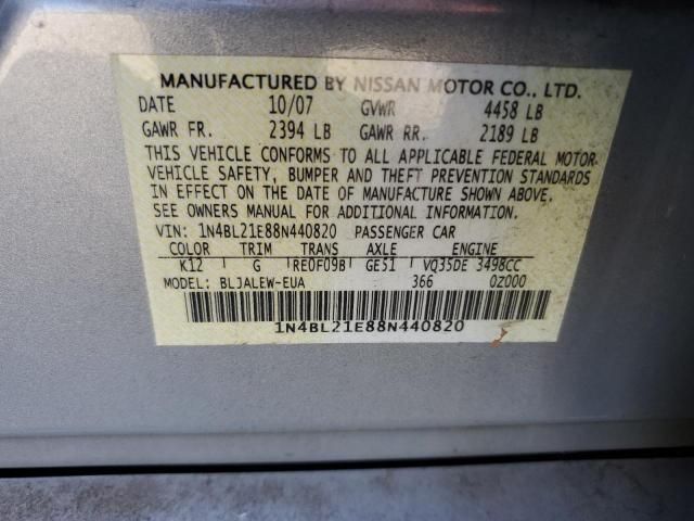 2008 Nissan Altima 3.5SE