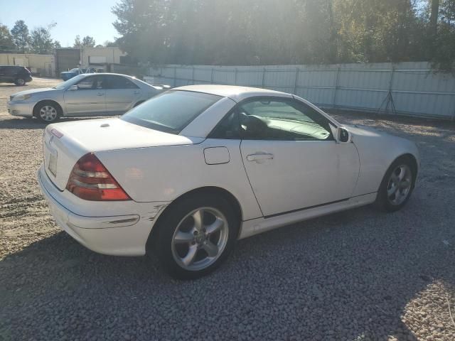 2002 Mercedes-Benz SLK 320