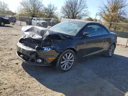 Salvage cars for sale at Baltimore, MD auction: 2012 Volkswagen EOS Komfort