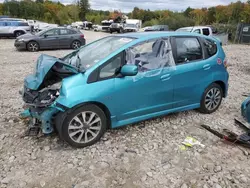 Salvage cars for sale at Candia, NH auction: 2013 Honda FIT Sport