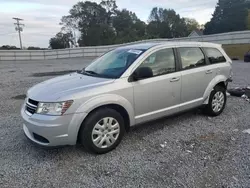 Salvage cars for sale at Gastonia, NC auction: 2014 Dodge Journey SE