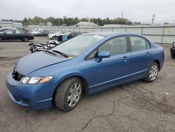 Honda salvage cars for sale: 2009 Honda Civic LX