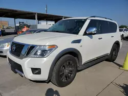 Nissan Armada salvage cars for sale: 2018 Nissan Armada SV