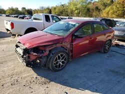 Salvage cars for sale at Ellwood City, PA auction: 2016 Ford Focus SE