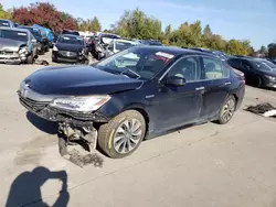 Honda Vehiculos salvage en venta: 2017 Honda Accord Touring Hybrid