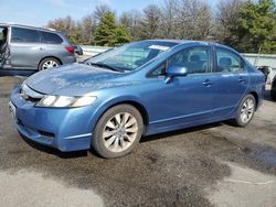 Salvage cars for sale at Brookhaven, NY auction: 2009 Honda Civic EX