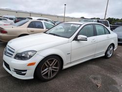 Carros dañados por inundaciones a la venta en subasta: 2012 Mercedes-Benz C 250