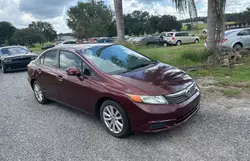 2012 Honda Civic EXL en venta en Apopka, FL