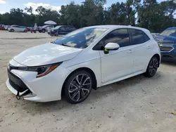 Salvage cars for sale at Ocala, FL auction: 2021 Toyota Corolla XSE