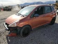 Salvage cars for sale at Magna, UT auction: 2008 Honda FIT Sport