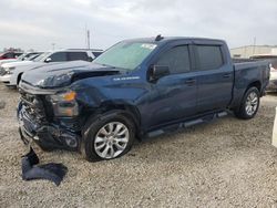 Salvage cars for sale at Apopka, FL auction: 2022 Chevrolet Silverado C1500 Custom