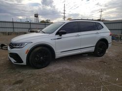 Volkswagen Tiguan Vehiculos salvage en venta: 2022 Volkswagen Tiguan SE R-LINE Black