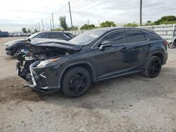 Salvage cars for sale at Miami, FL auction: 2017 Lexus RX 350 Base