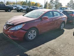 Salvage cars for sale at Denver, CO auction: 2013 Hyundai Sonata GLS