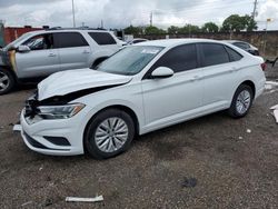 Volkswagen salvage cars for sale: 2020 Volkswagen Jetta S