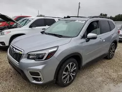 Salvage cars for sale at Arcadia, FL auction: 2021 Subaru Forester Limited