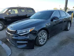 KIA Vehiculos salvage en venta: 2018 KIA Optima LX