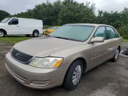 Toyota salvage cars for sale: 2002 Toyota Avalon XL